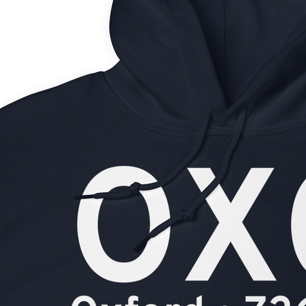 Oxford (KOXC) Airport Hoodie Sweatshirt 