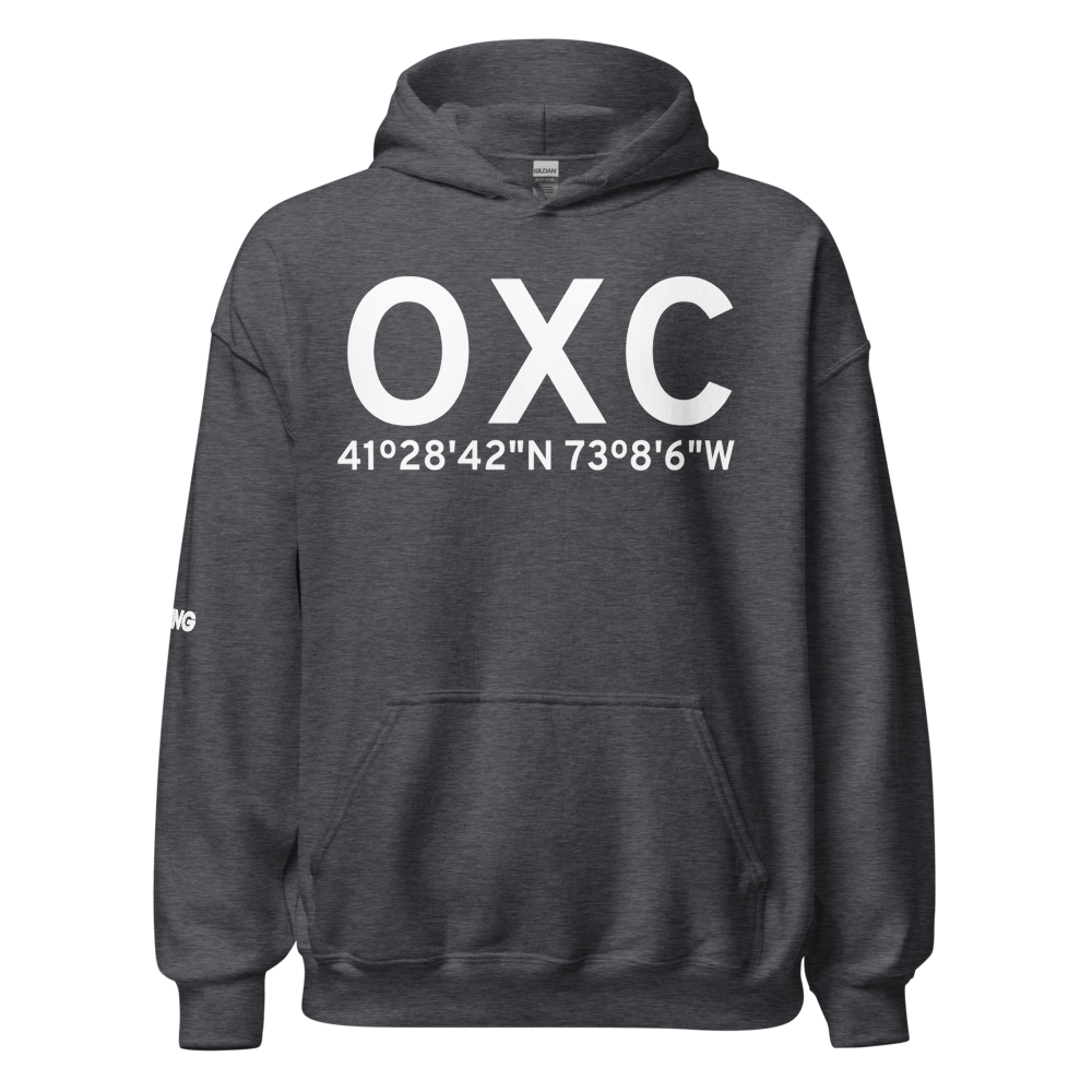 Oxford (KOXC) Airport Hoodie Sweatshirt 
