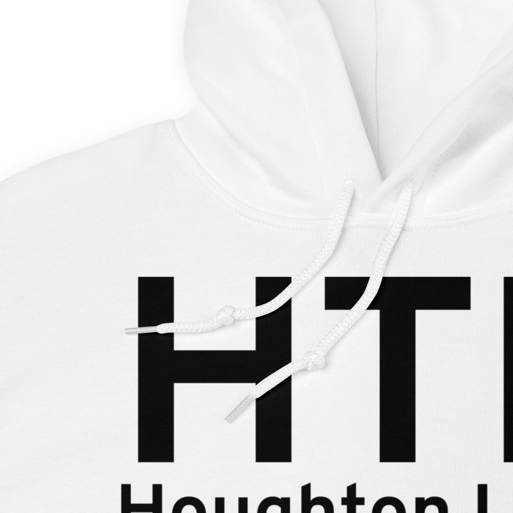 Houghton Lake (KHTL) Airport Hoodie Sweatshirt 