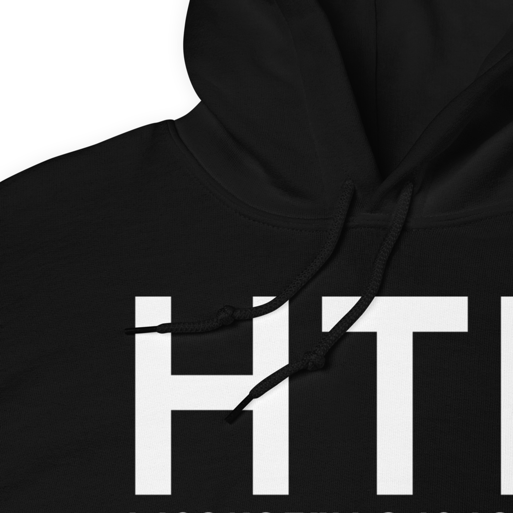 Houghton Lake (KHTL) Airport Hoodie Sweatshirt 