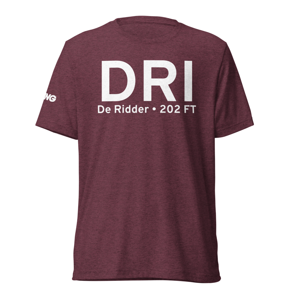 De Ridder (KDRI) Airport Tri-blend T-Shirt 