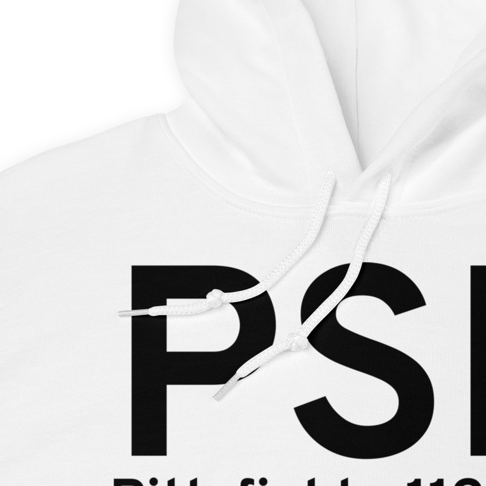 Pittsfield (KPSF) Airport Hoodie Sweatshirt 