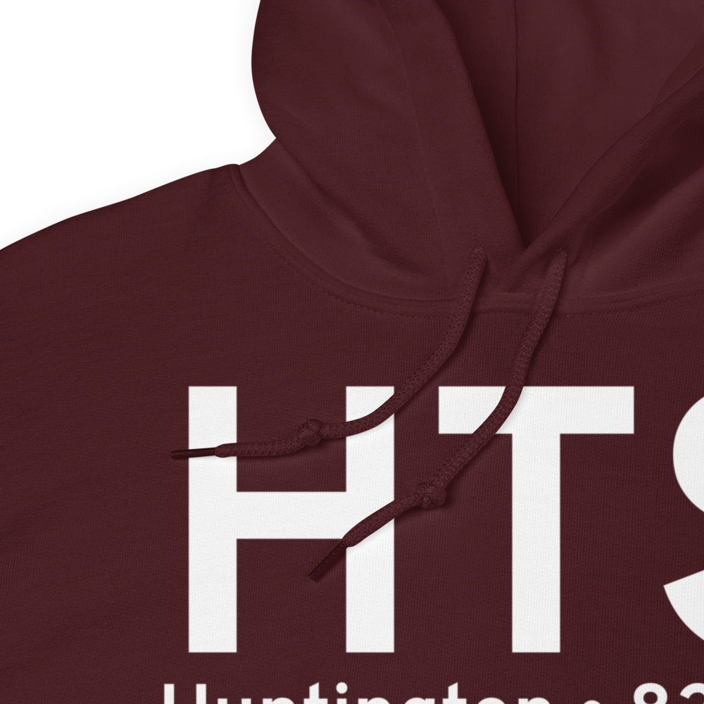 Huntington (KHTS) Airport Hoodie Sweatshirt 