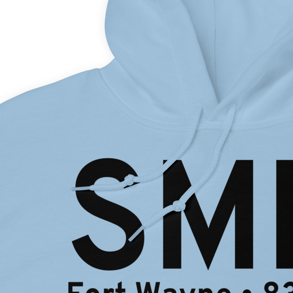 Fort Wayne (KSMD) Airport Hoodie Sweatshirt 