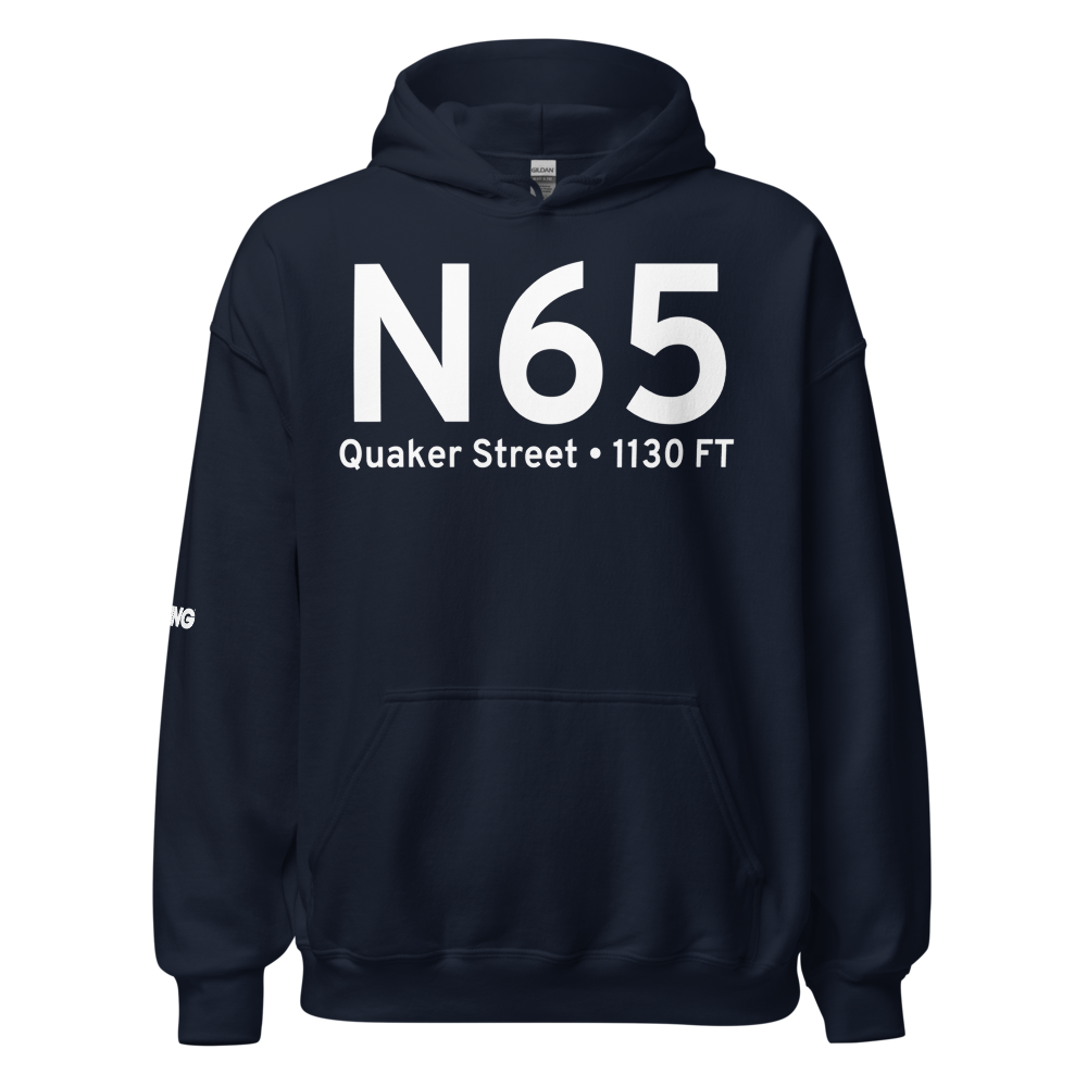 Quaker Street (N65) Airport Hoodie Sweatshirt 
