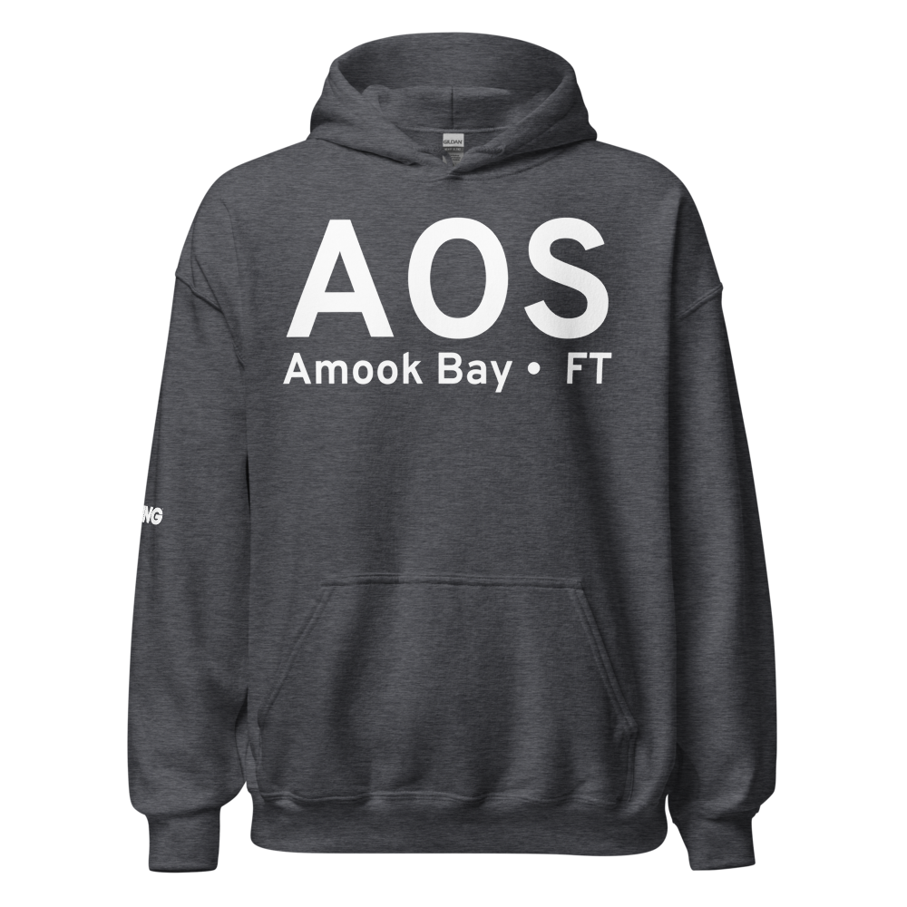 Amook Bay (AK81) Airport Hoodie Sweatshirt 
