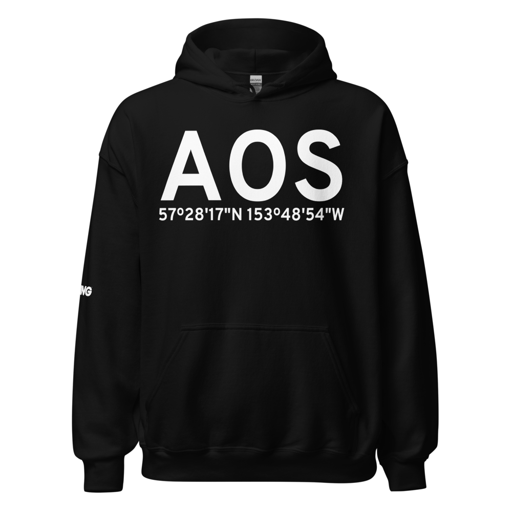 Amook Bay (AK81) Airport Hoodie Sweatshirt 