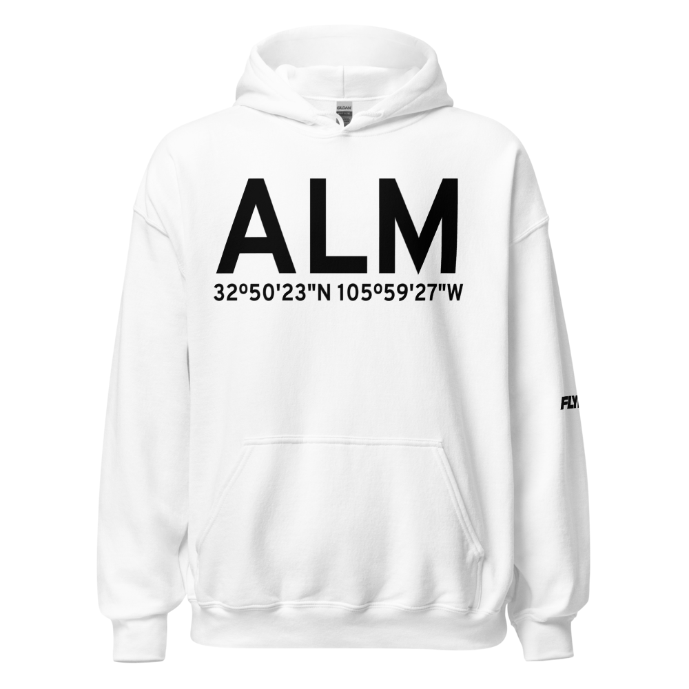 Alamogordo (KALM) Airport Hoodie Sweatshirt 