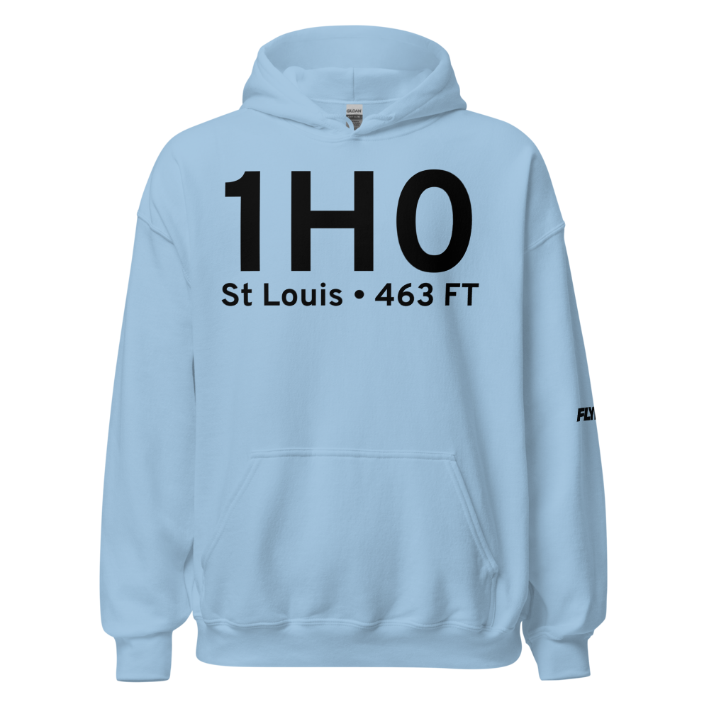St Louis (K1H0) Airport Hoodie Sweatshirt 