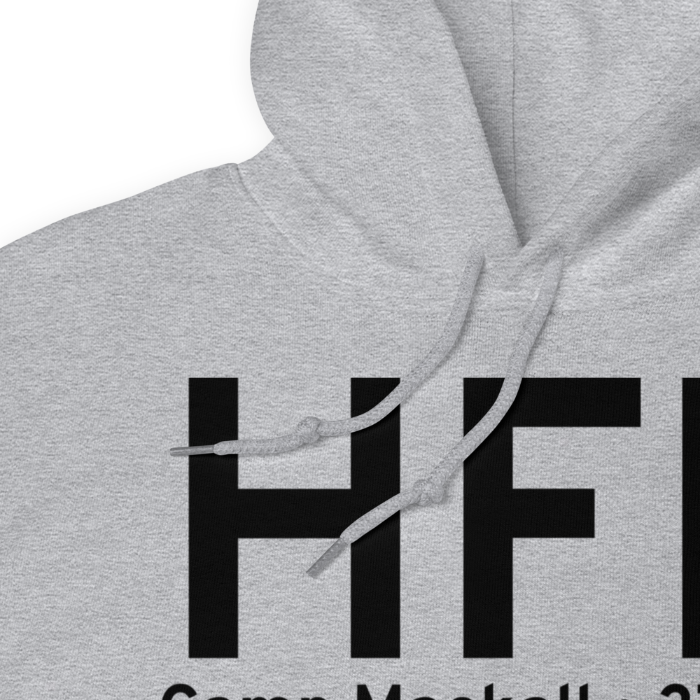 Camp Mackall (KHFF) Airport Hoodie Sweatshirt 