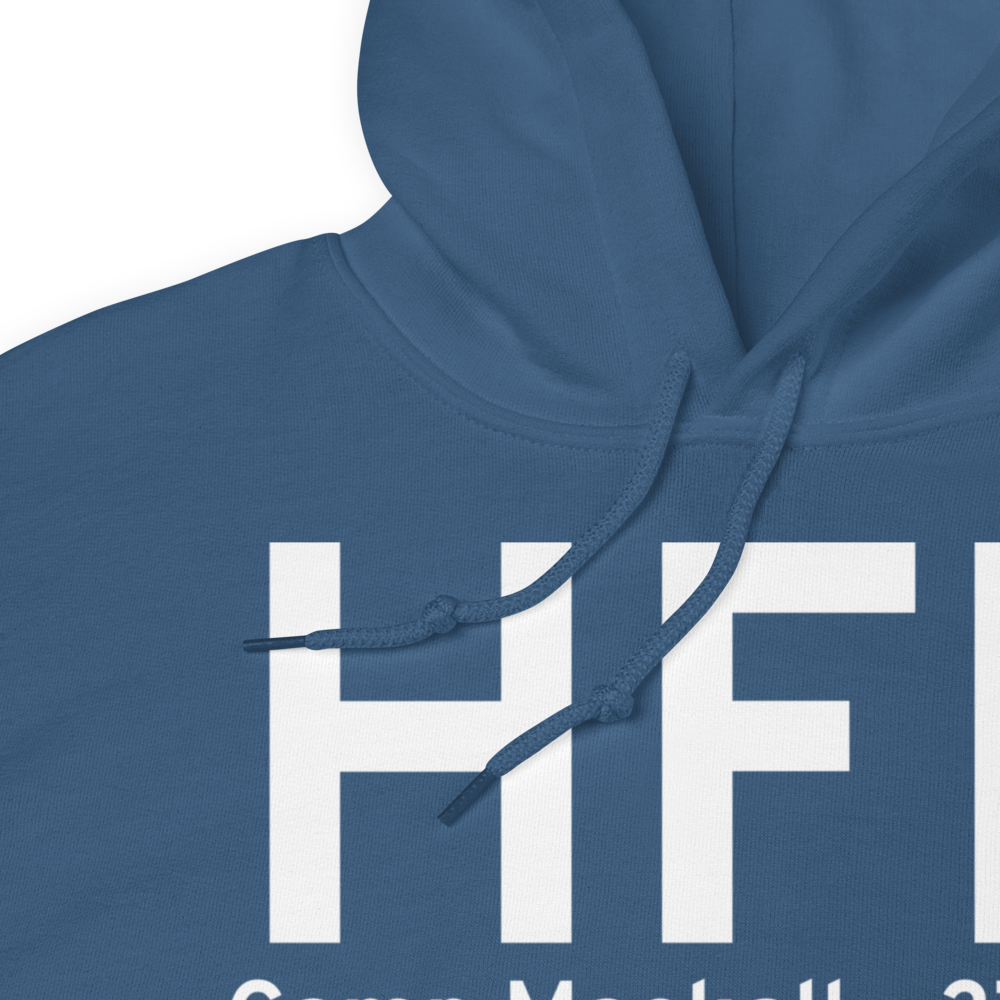 Camp Mackall (KHFF) Airport Hoodie Sweatshirt 