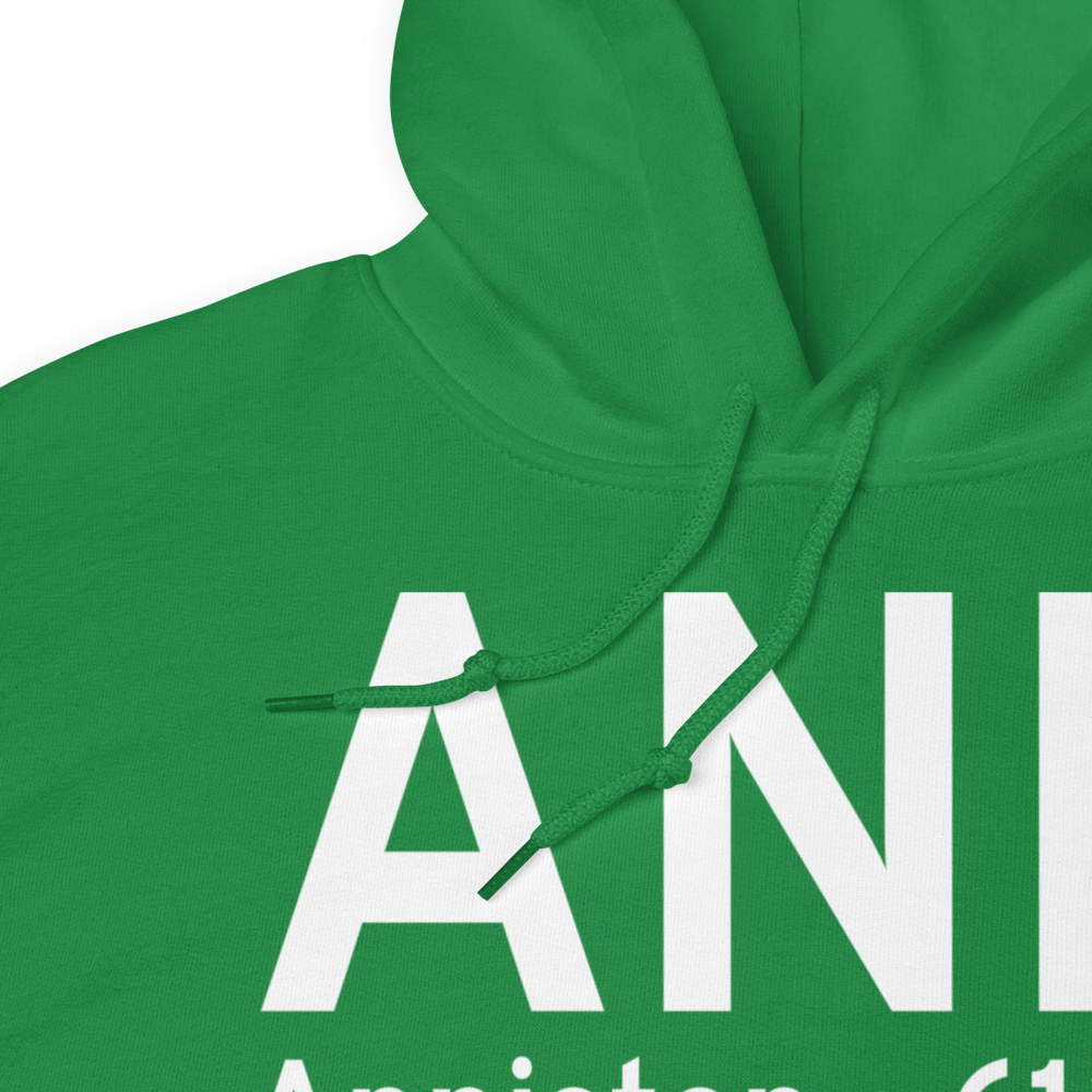 Anniston (KANB) Airport Hoodie Sweatshirt 