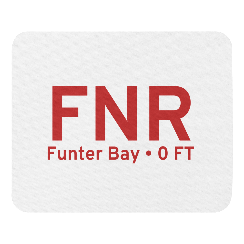 Funter Bay (PANR) Airport  Mouse Pad 