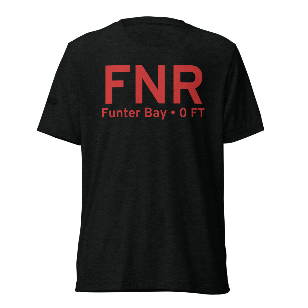 Funter Bay (PANR) Airport Tri-blend T-Shirt 