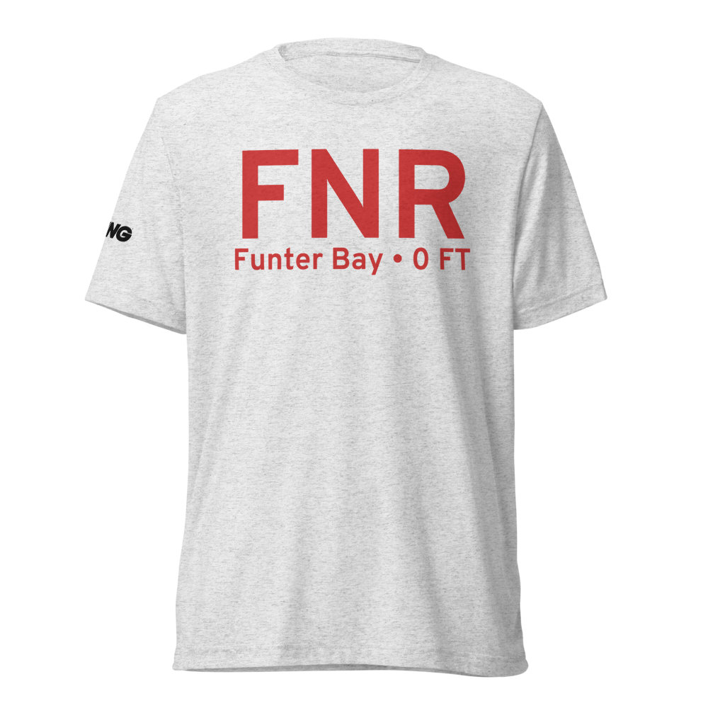 Funter Bay (PANR) Airport Tri-blend T-Shirt 