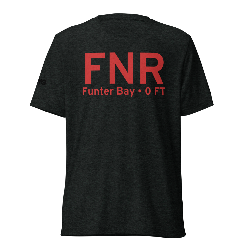 Funter Bay (PANR) Airport Tri-blend T-Shirt 
