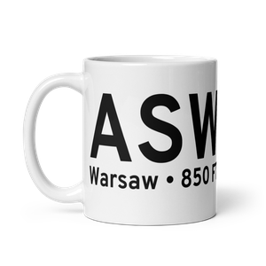 Warsaw (KASW) Airport Mug