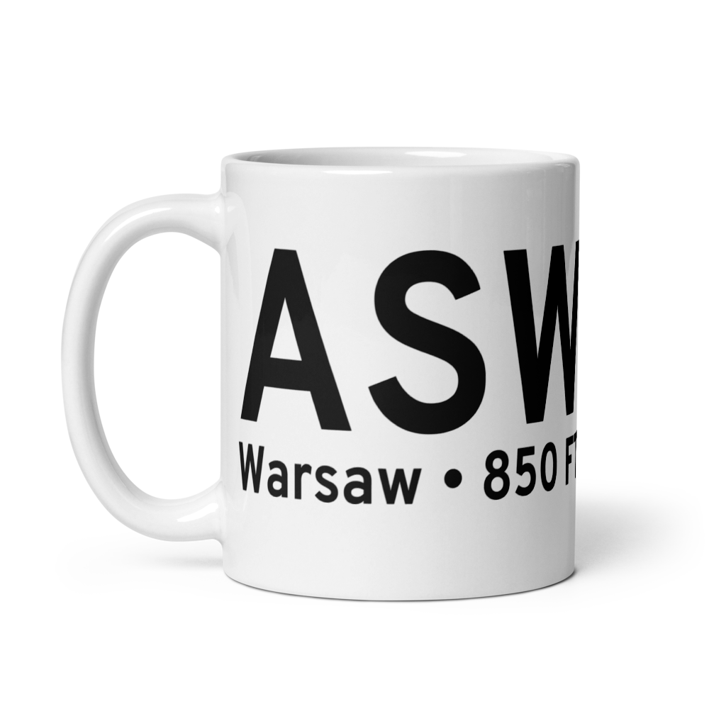 Warsaw (KASW) Airport Mug 