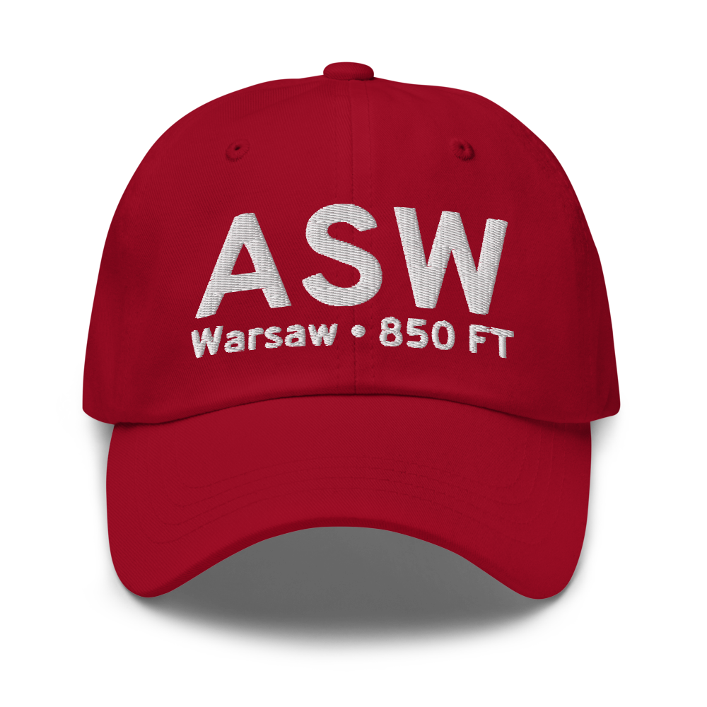 Warsaw (KASW) Airport Hat 