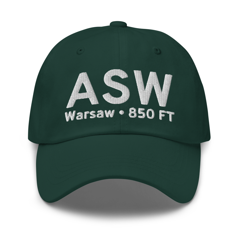 Warsaw (KASW) Airport Hat 