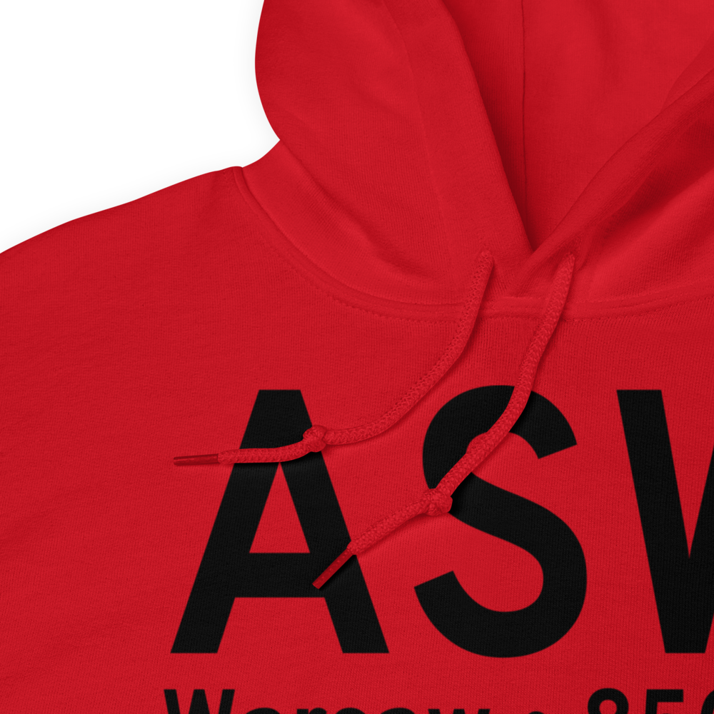 Warsaw (KASW) Airport Hoodie Sweatshirt 