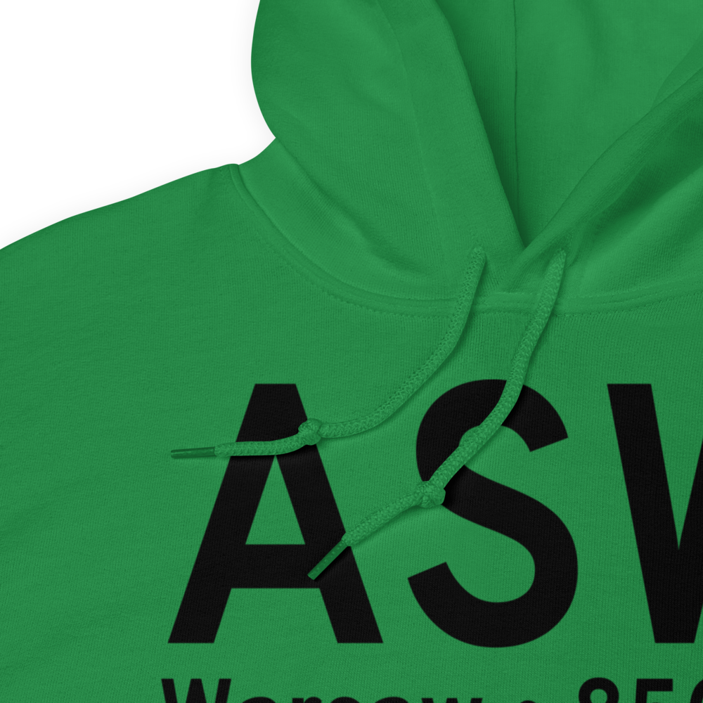 Warsaw (KASW) Airport Hoodie Sweatshirt 