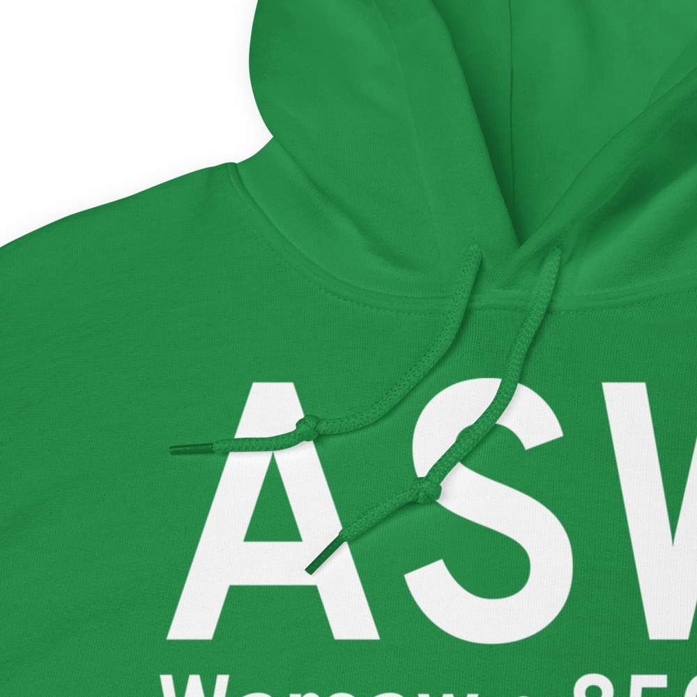 Warsaw (KASW) Airport Hoodie Sweatshirt 