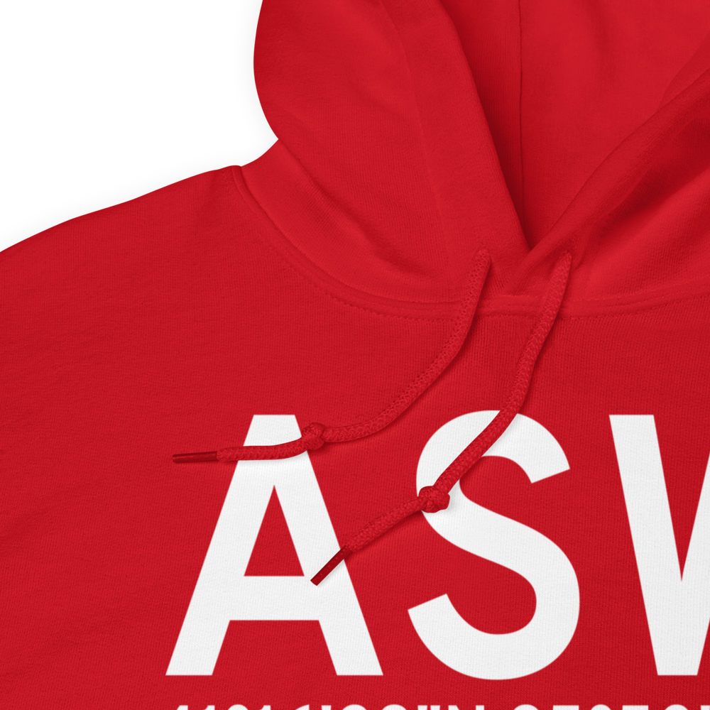 Warsaw (KASW) Airport Hoodie Sweatshirt 