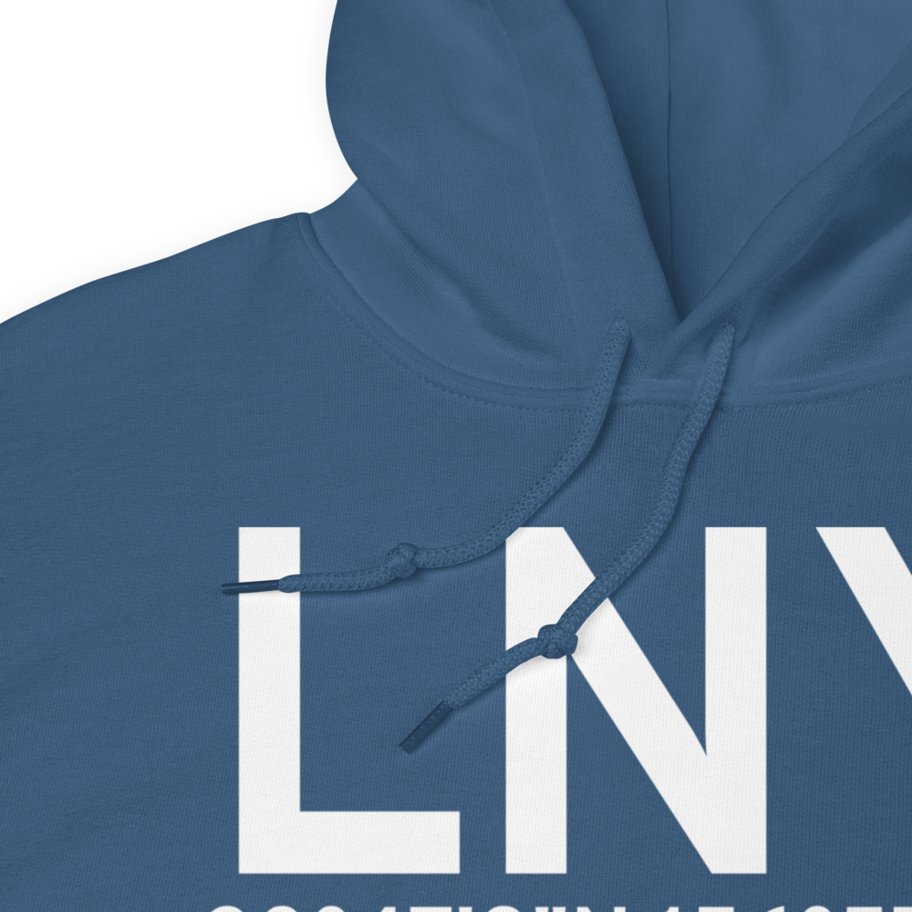Lanai City (PHNY) Airport Hoodie Sweatshirt 