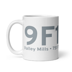 Valley Mills (9F1) Airport Mug