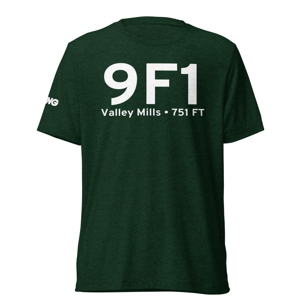 Valley Mills (9F1) Airport Tri-blend T-Shirt 