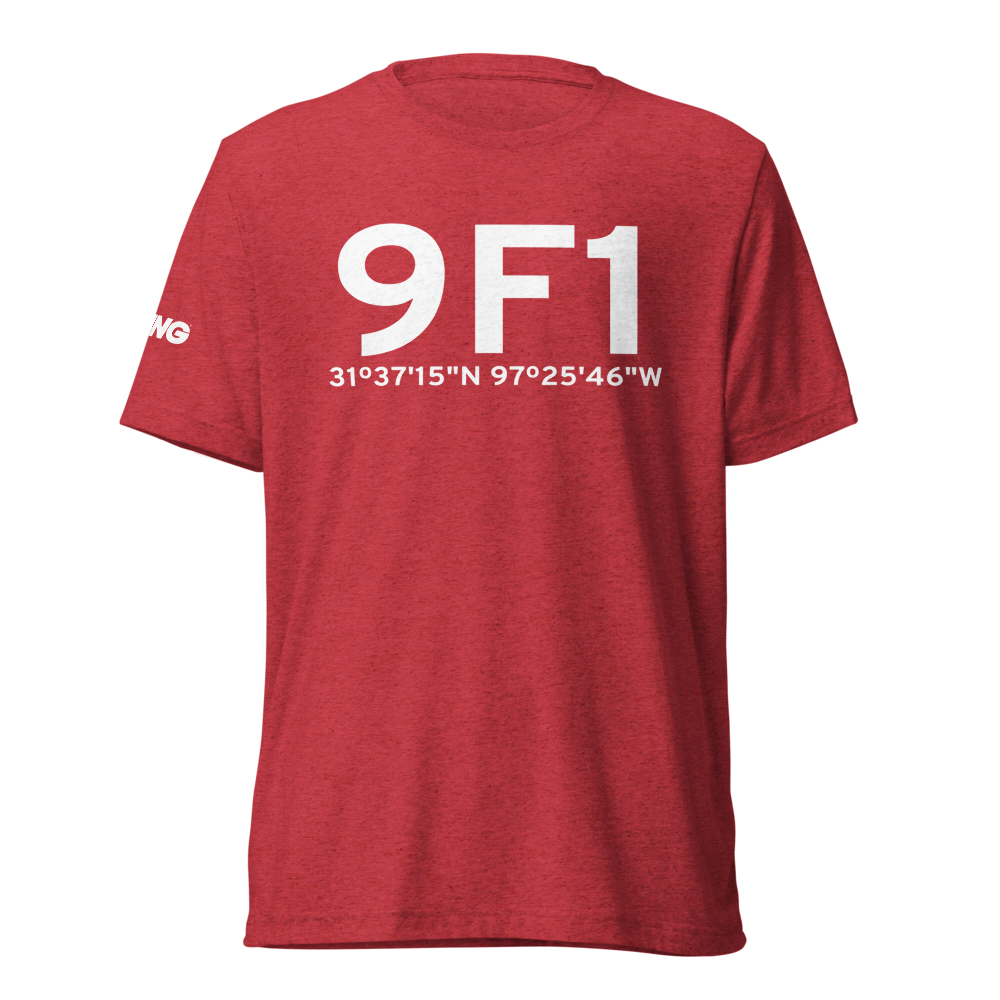 Valley Mills (9F1) Airport Tri-blend T-Shirt 