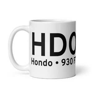 Hondo (KHDO) Airport Mug