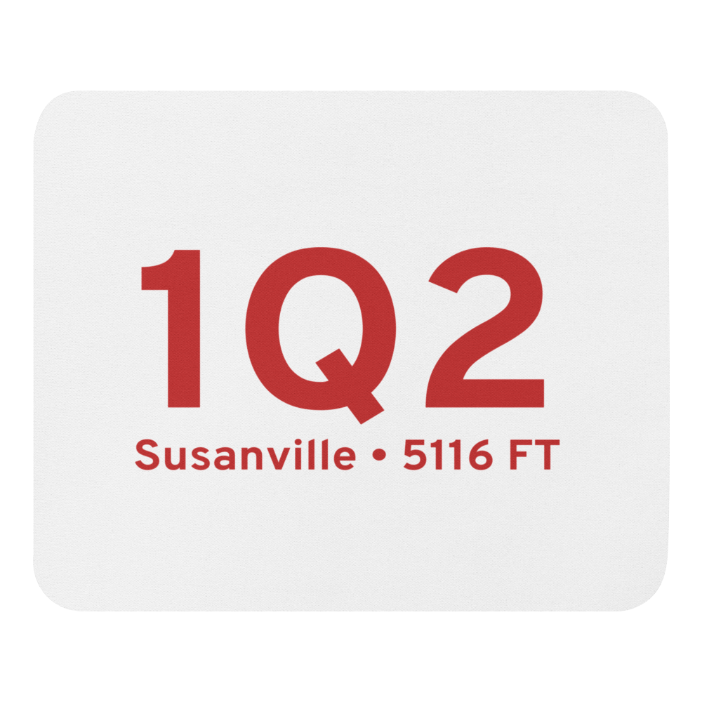 Susanville (K1Q2) Airport  Mouse Pad 