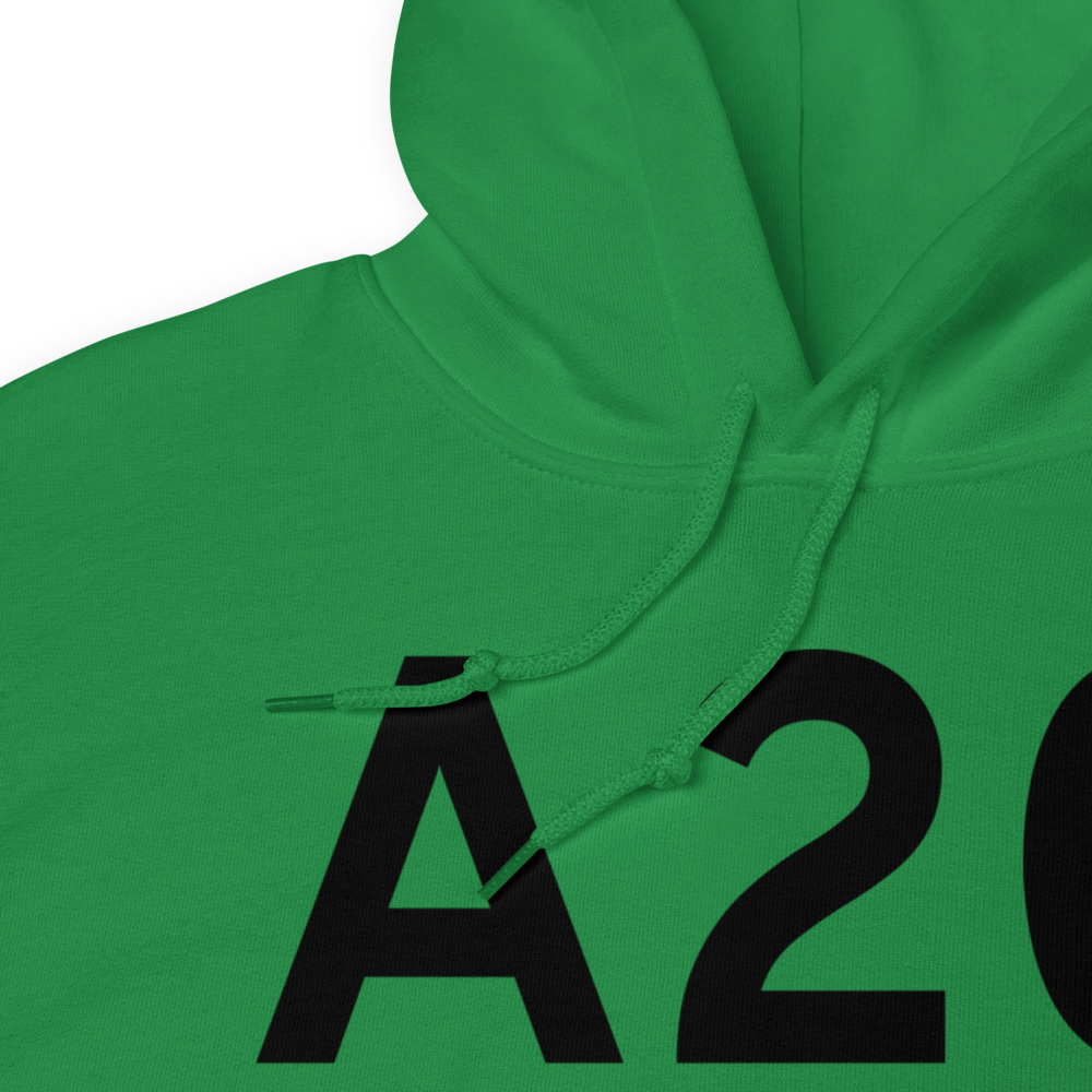Bullhead City (KA20) Airport Hoodie Sweatshirt 