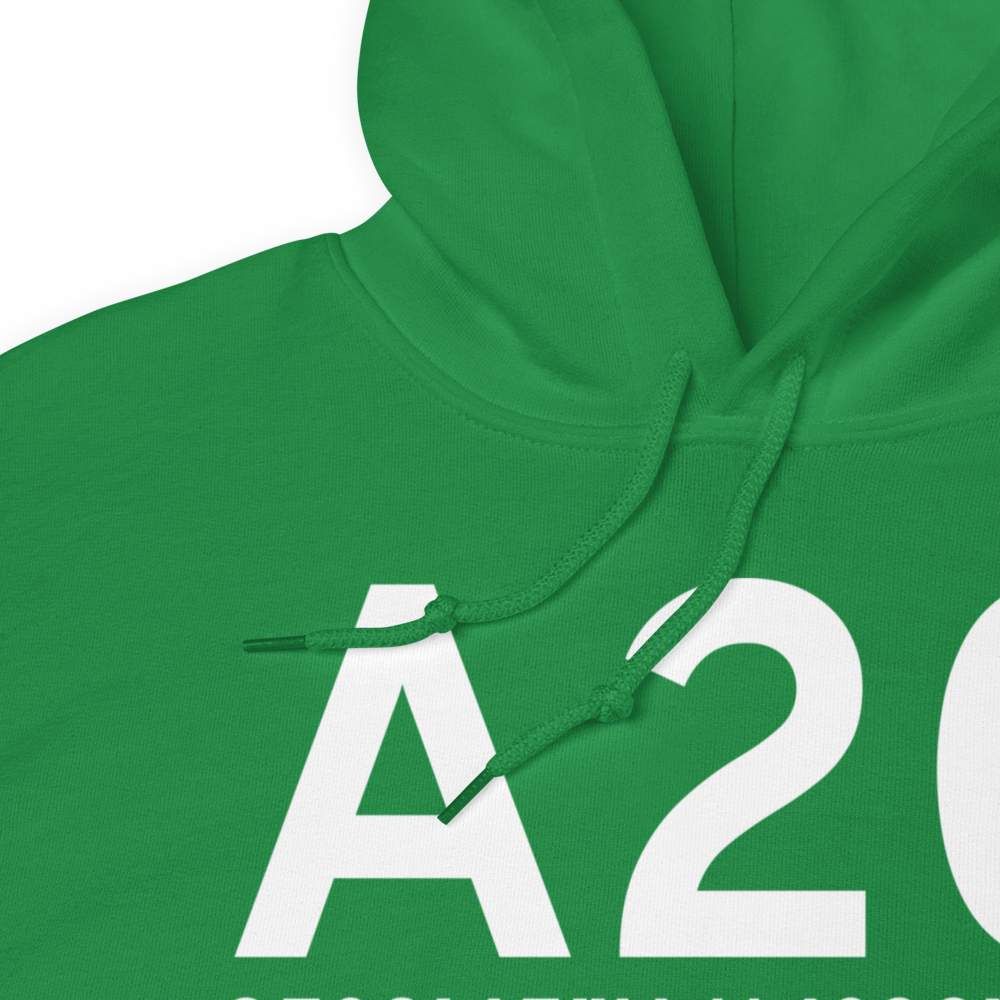 Bullhead City (KA20) Airport Hoodie Sweatshirt 