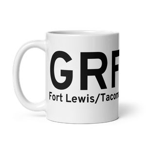 Fort Lewis/Tacoma (KGRF) Airport Mug