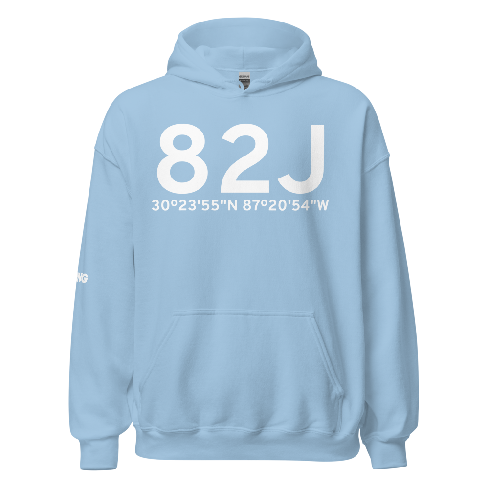 Pensacola (K82J) Airport Hoodie Sweatshirt 