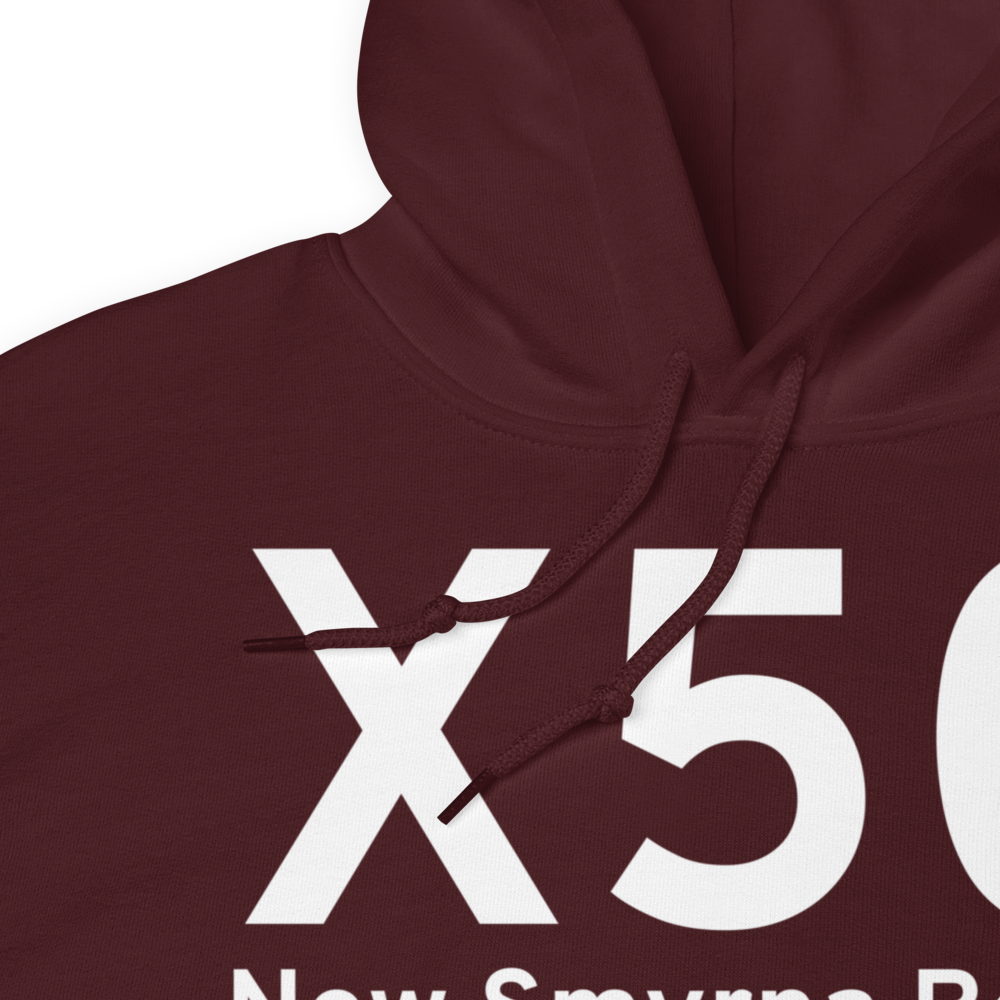 New Smyrna Beach (KX50) Airport Hoodie Sweatshirt 
