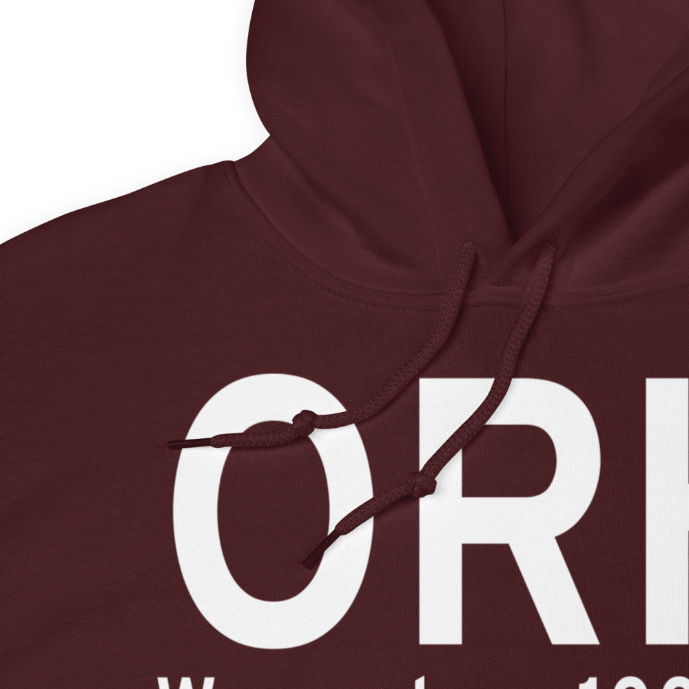 Worcester (KORH) Airport Hoodie Sweatshirt 