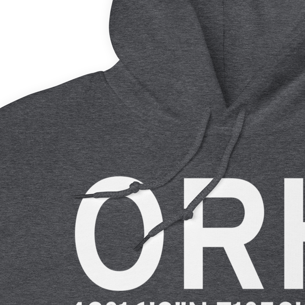 Worcester (KORH) Airport Hoodie Sweatshirt 