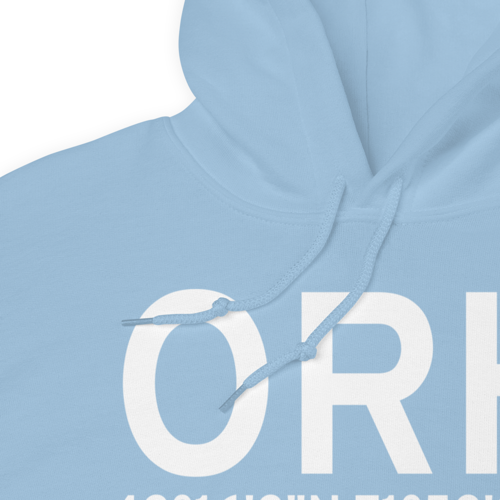 Worcester (KORH) Airport Hoodie Sweatshirt 