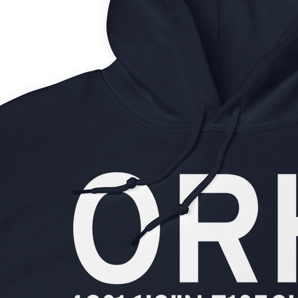 Worcester (KORH) Airport Hoodie Sweatshirt 