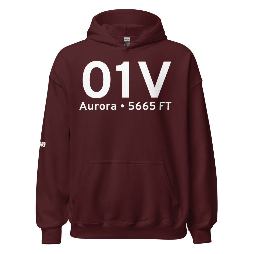 Aurora (US-0174) Airport Hoodie Sweatshirt 