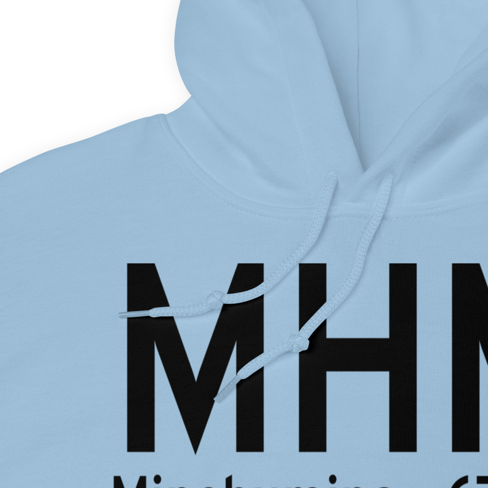 Minchumina (PAMH) Airport Hoodie Sweatshirt 