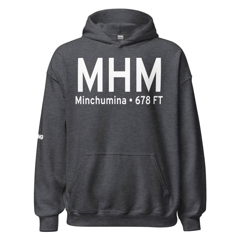 Minchumina (PAMH) Airport Hoodie Sweatshirt 