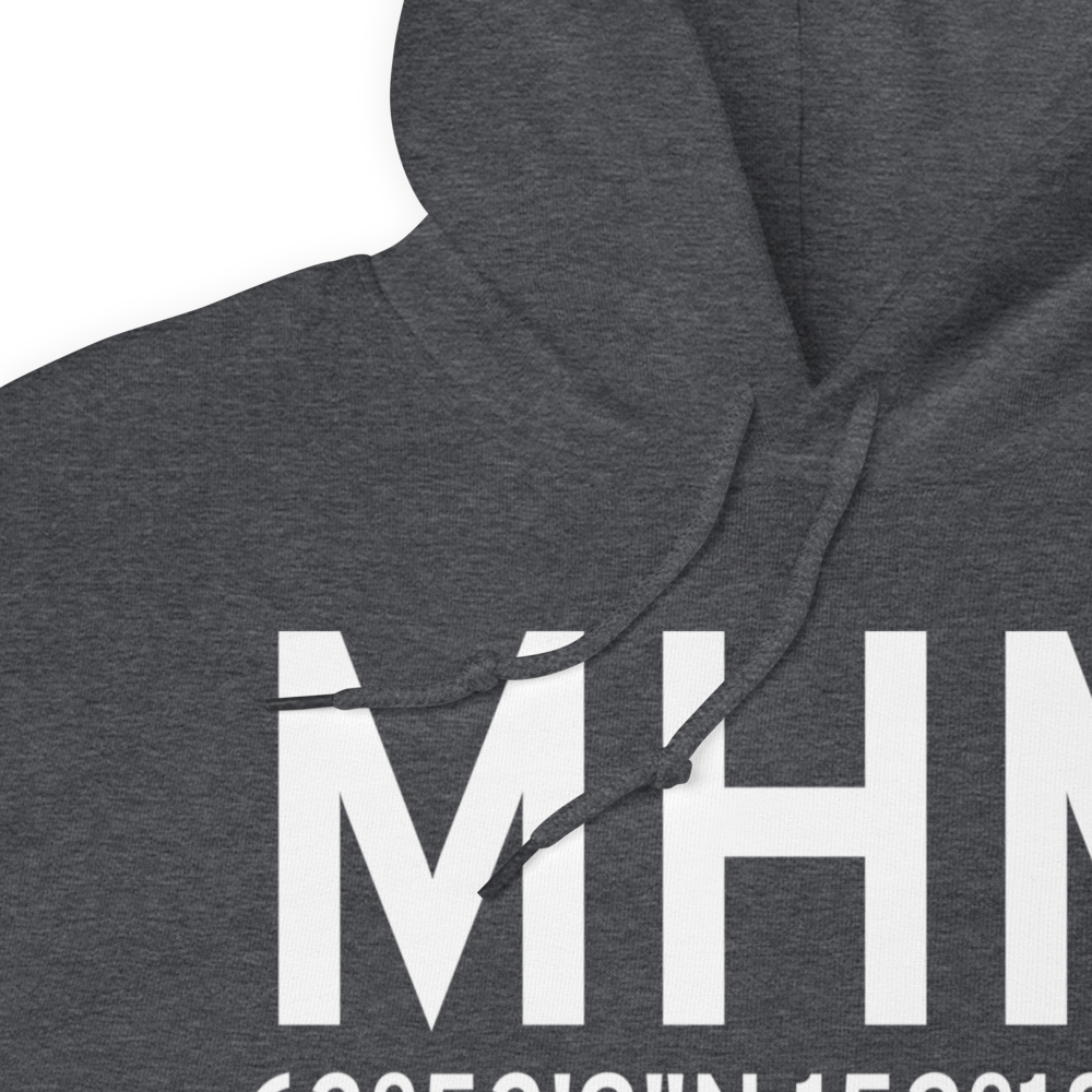 Minchumina (PAMH) Airport Hoodie Sweatshirt 