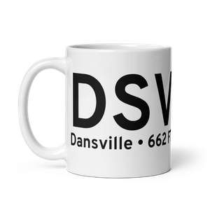 Dansville (KDSV) Airport Mug