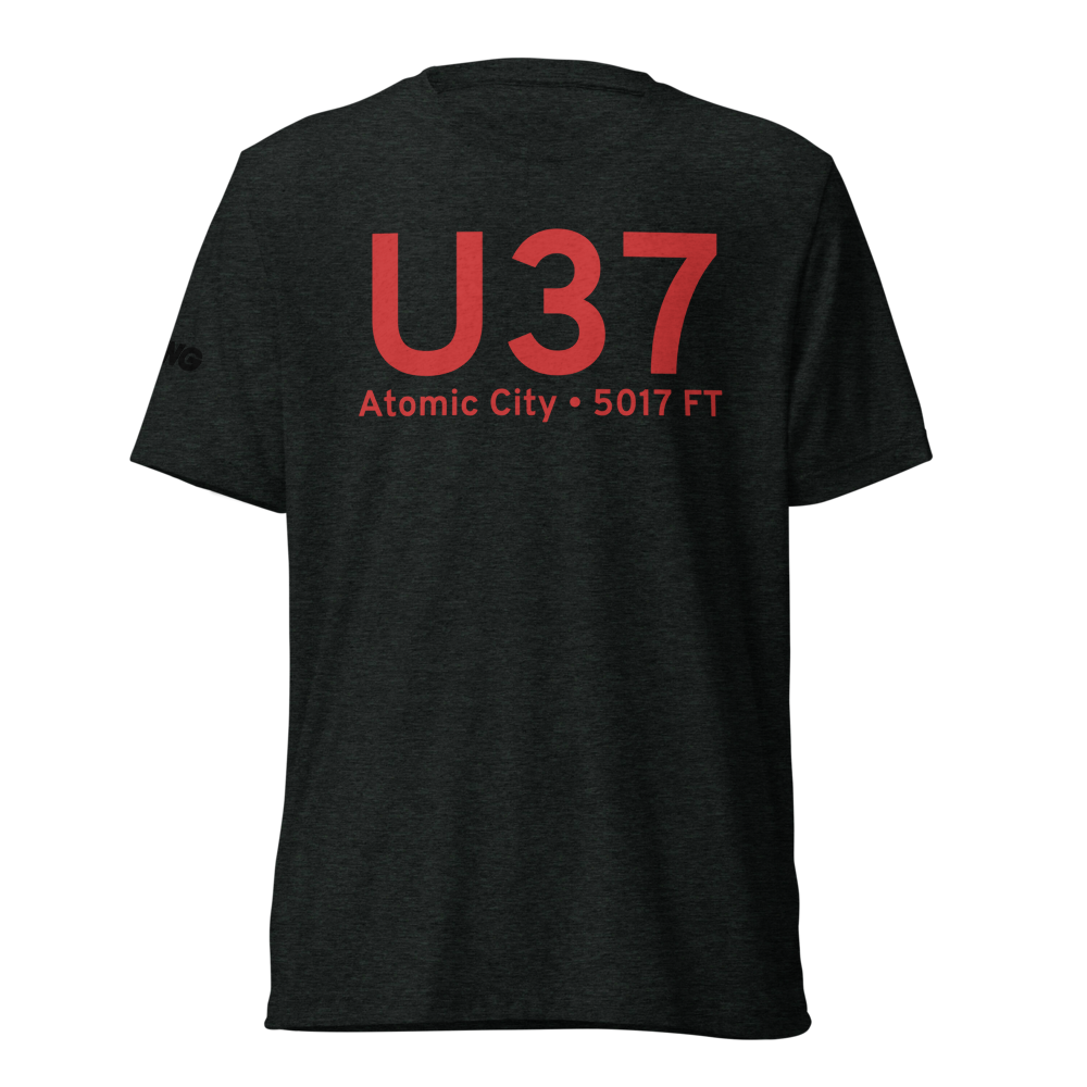 Atomic City (U37) Airport Tri-blend T-Shirt 