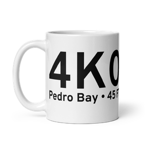 Pedro Bay (4K0) Airport Mug